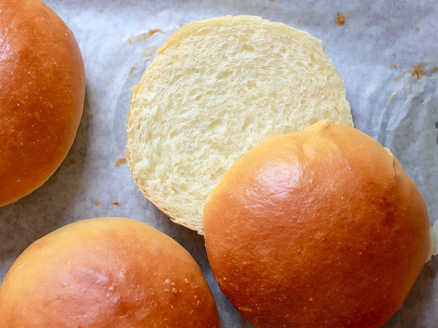 Plain Bun Bread
