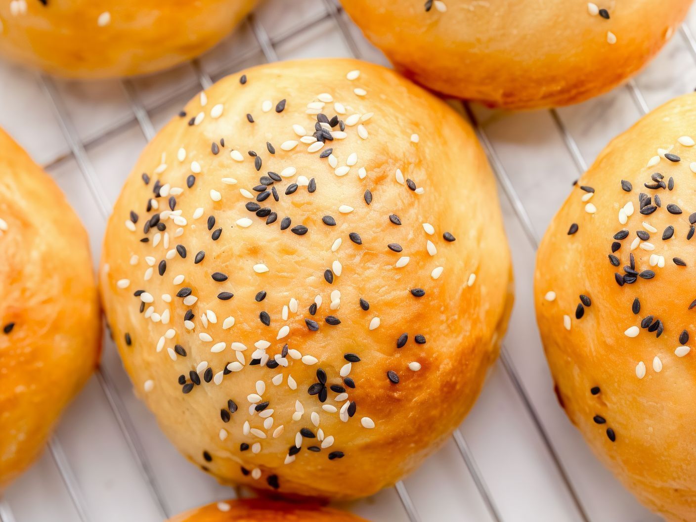 Black Seeds Bun Bread