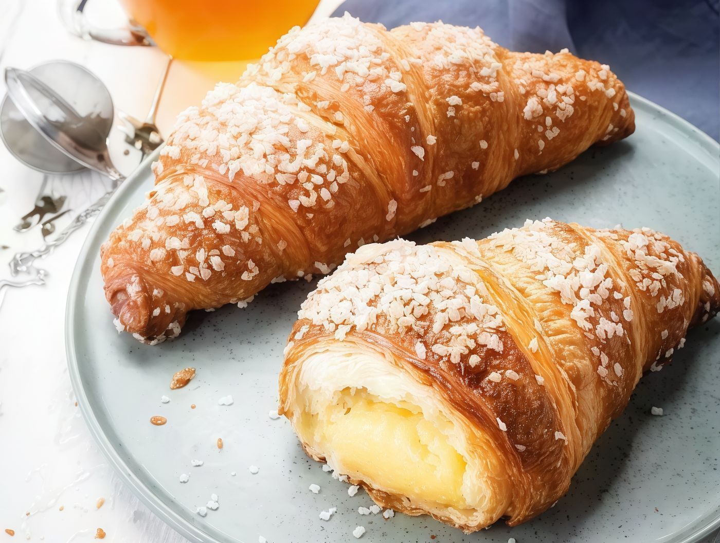 Custered Croissant