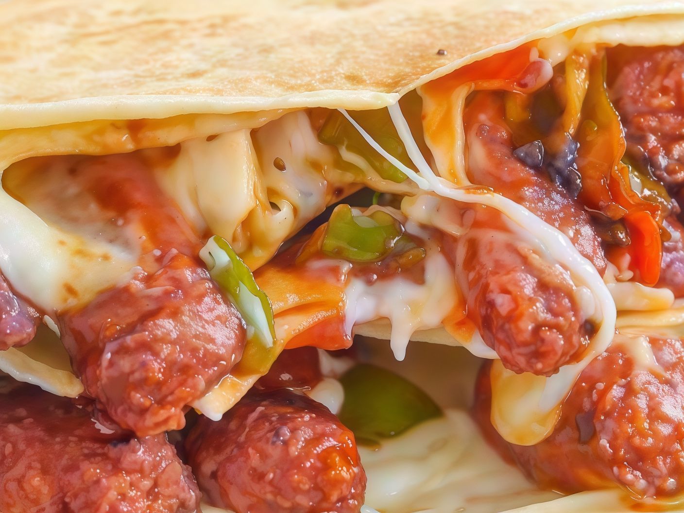 Oriental Sausage Crepe