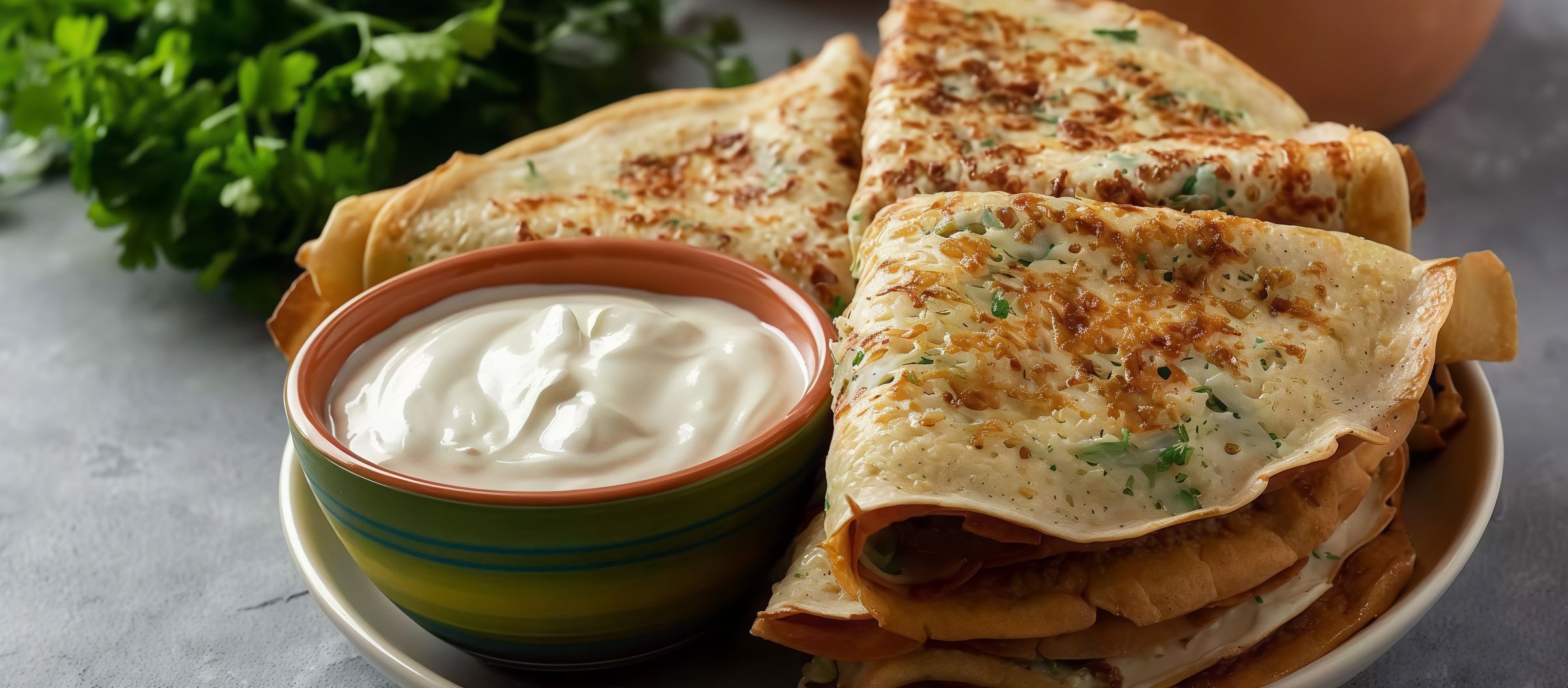 Minced Meat Crepe