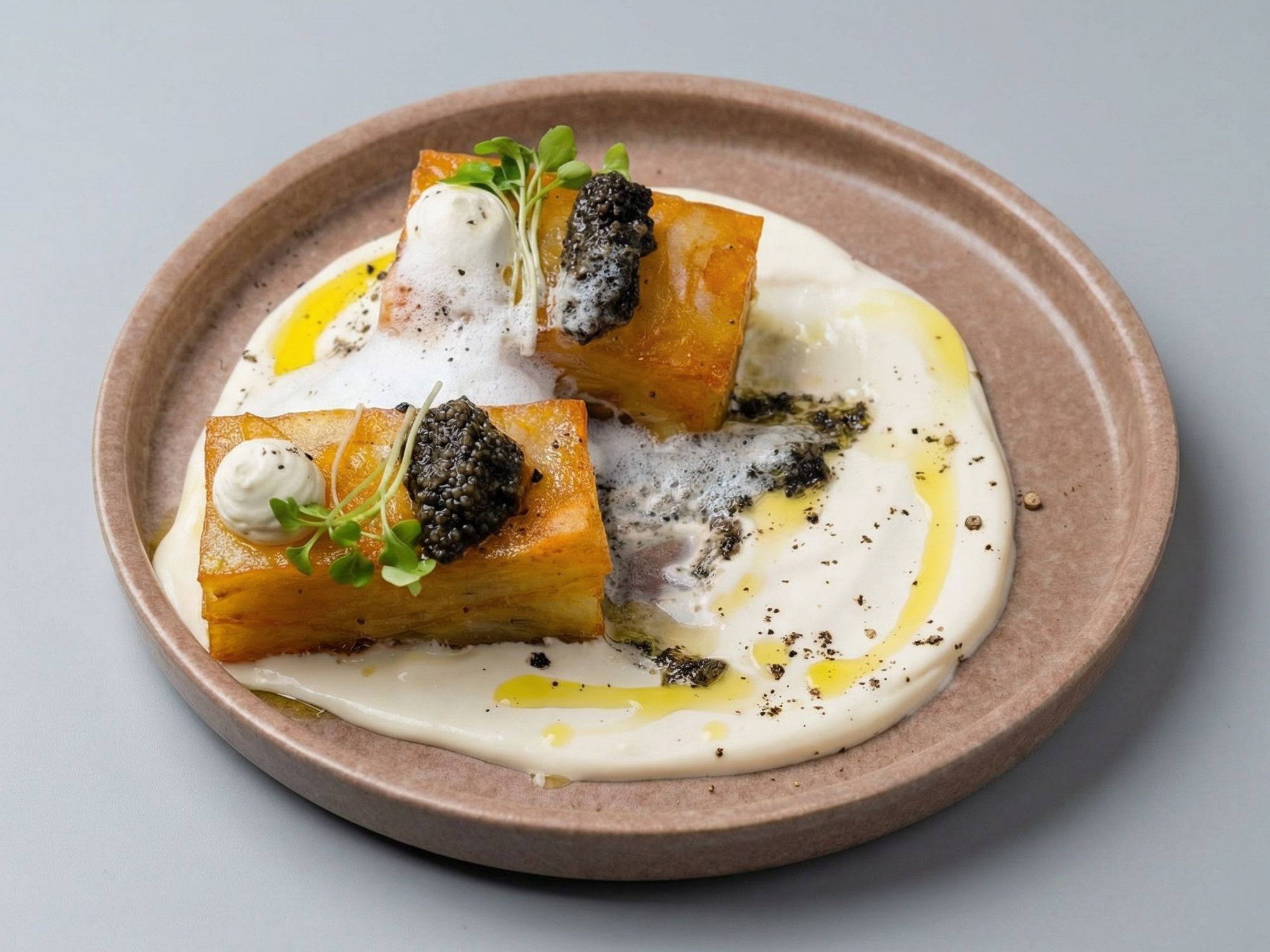 Mille-feuille Truffle Potatoes
