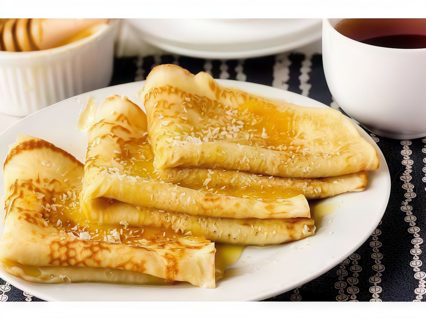 Lotus Crepe With Banana