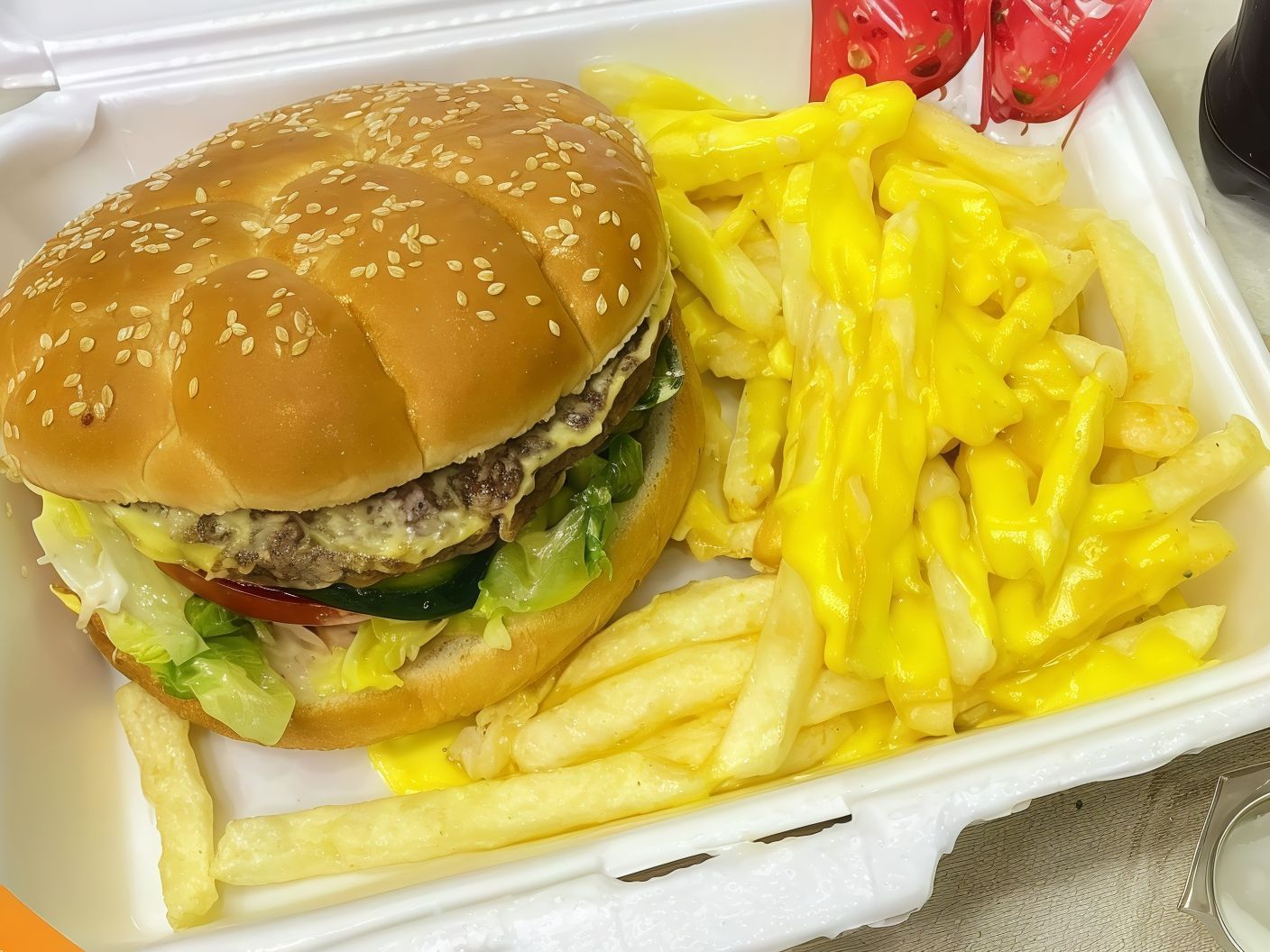 Single Burger Meal