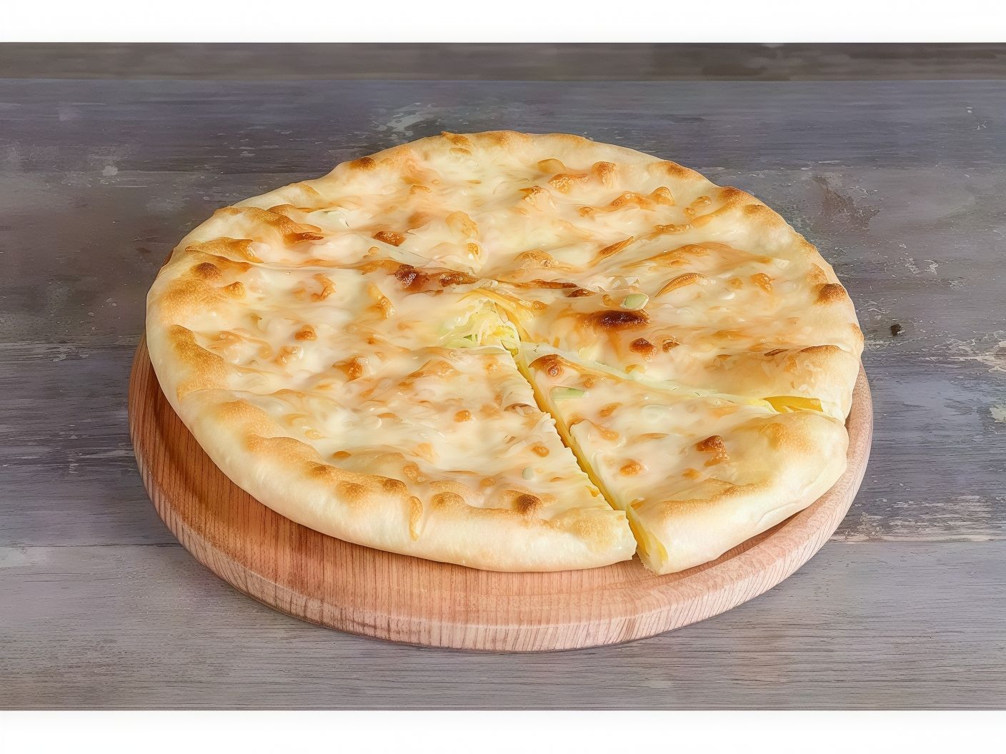 Mix Cheese Oriental Pizza