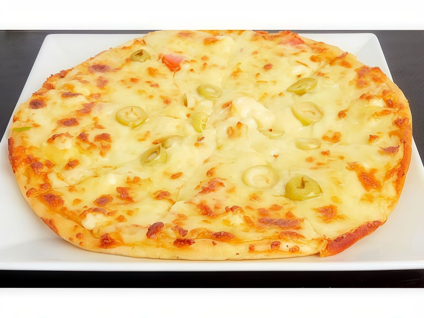 Kiri Cheese Oriental Pizza