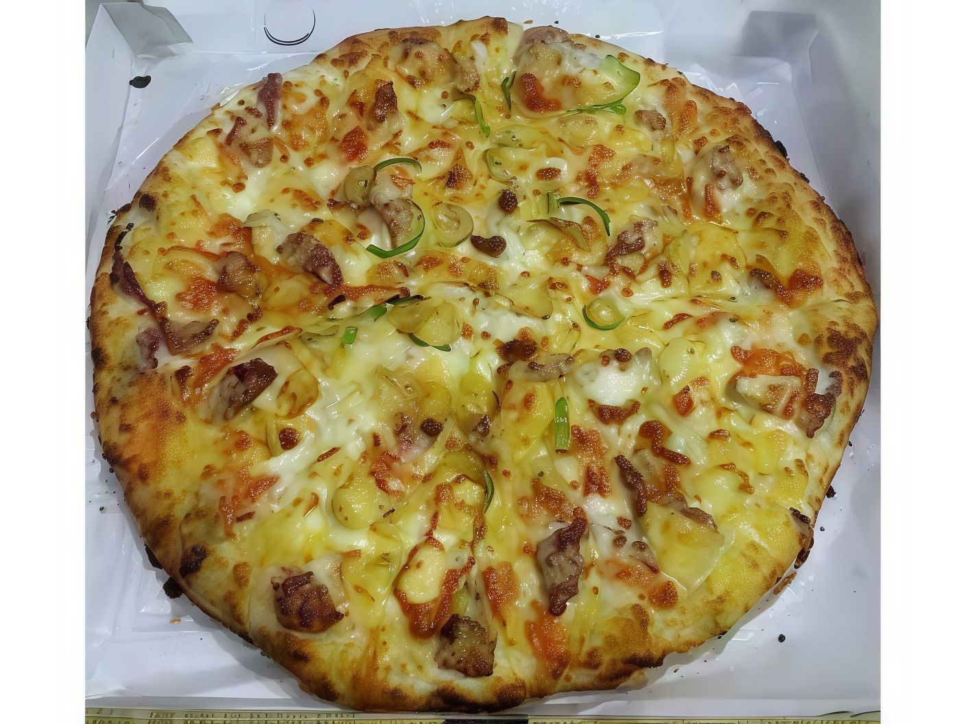 Mix Meat Oriental Pizza