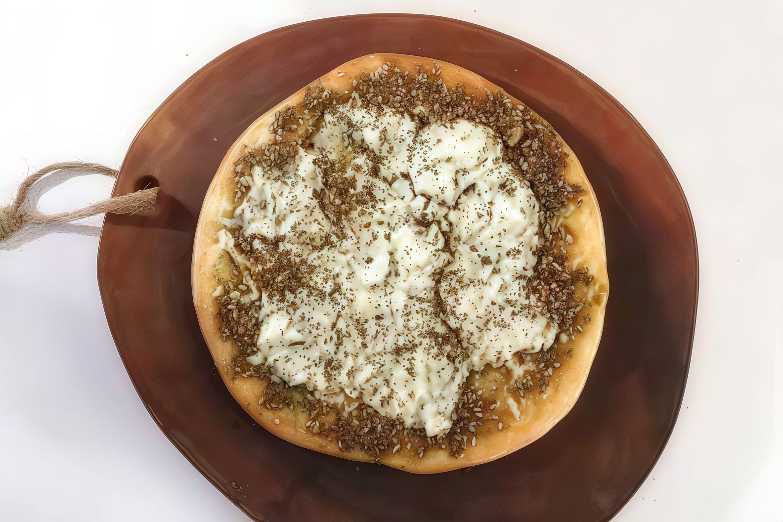 Mankousha Cheese With Zaatar