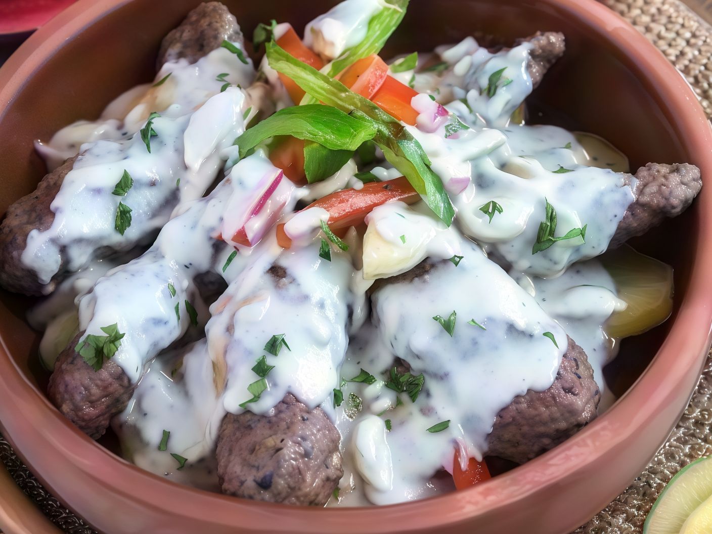 Kofta With Tahini