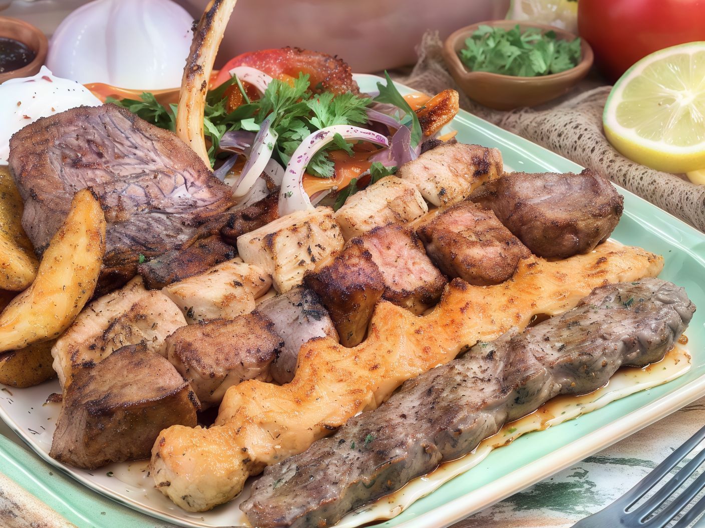 1 KG Mixed Grill