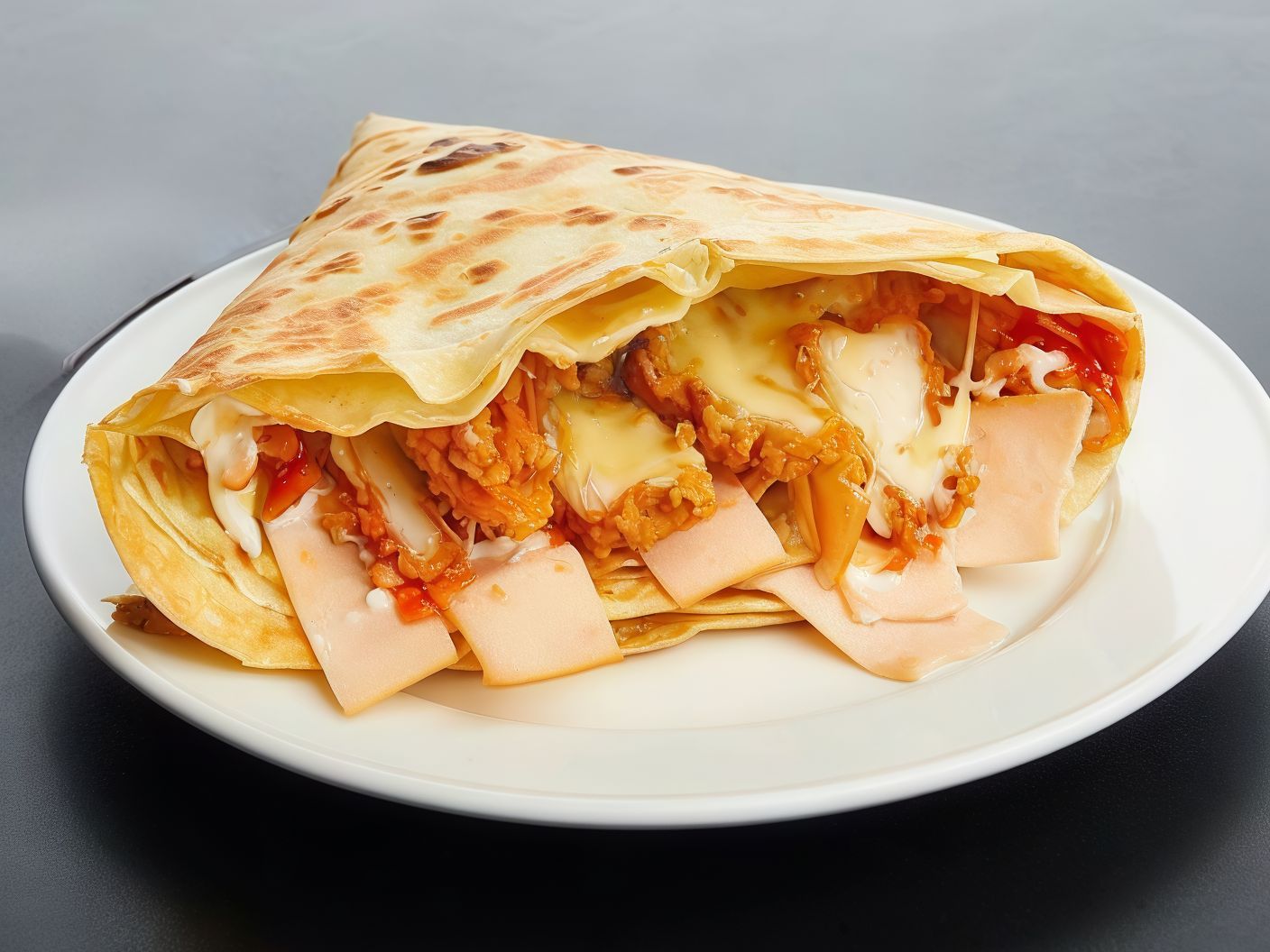 Chicken Mix Crepe