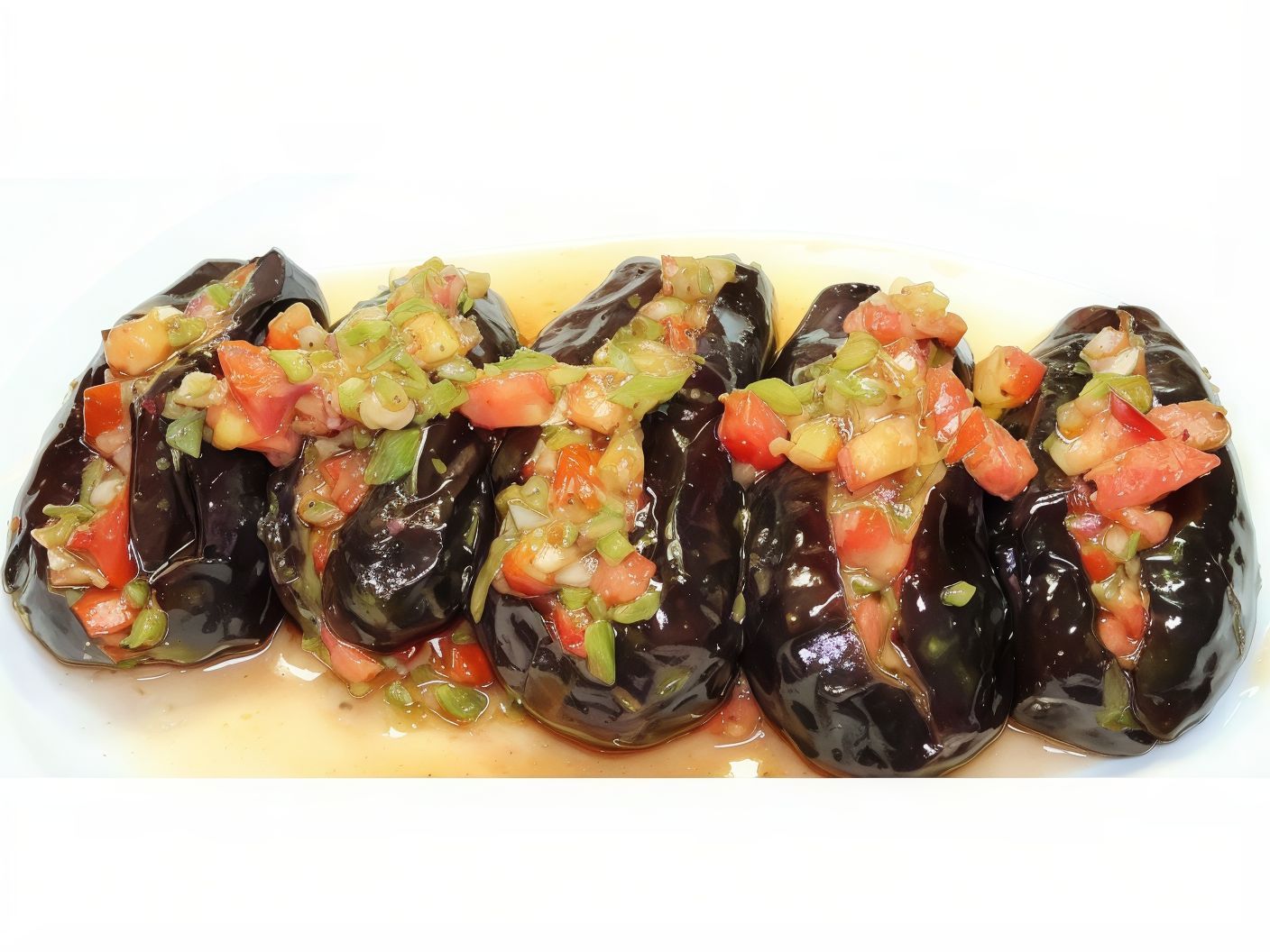 pickled eggplant