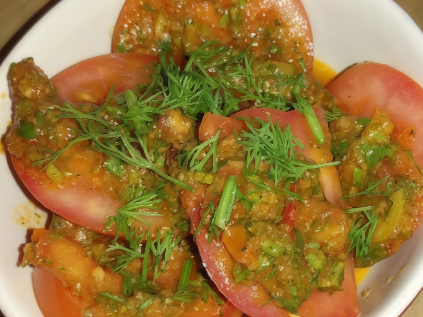 Seasoned Tomatoes