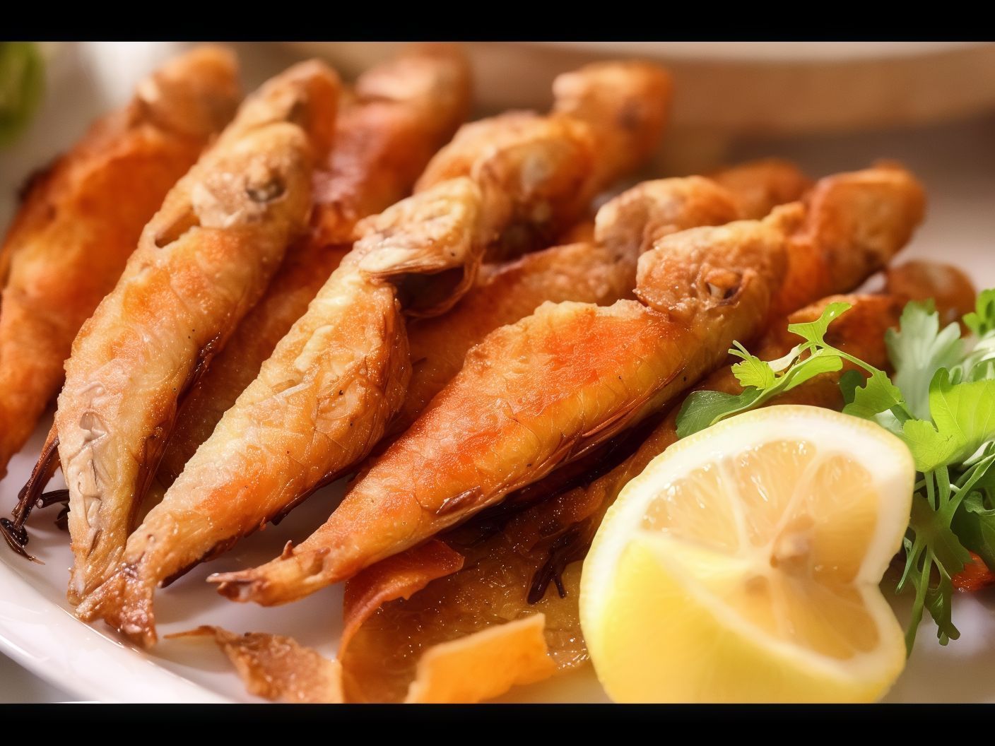 Fried Sea Bream Fish
