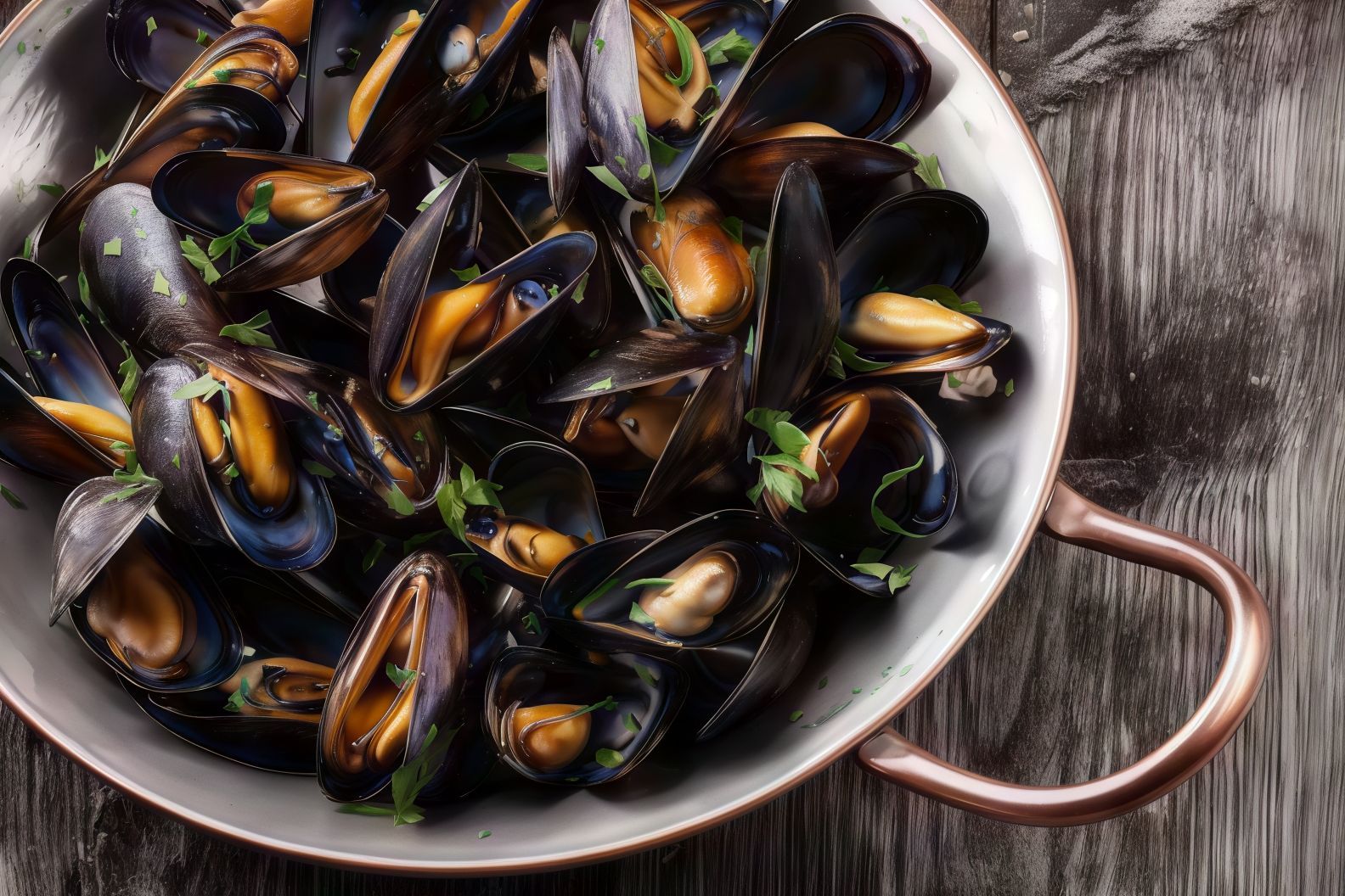 Mussels With Alexandrian Mixture