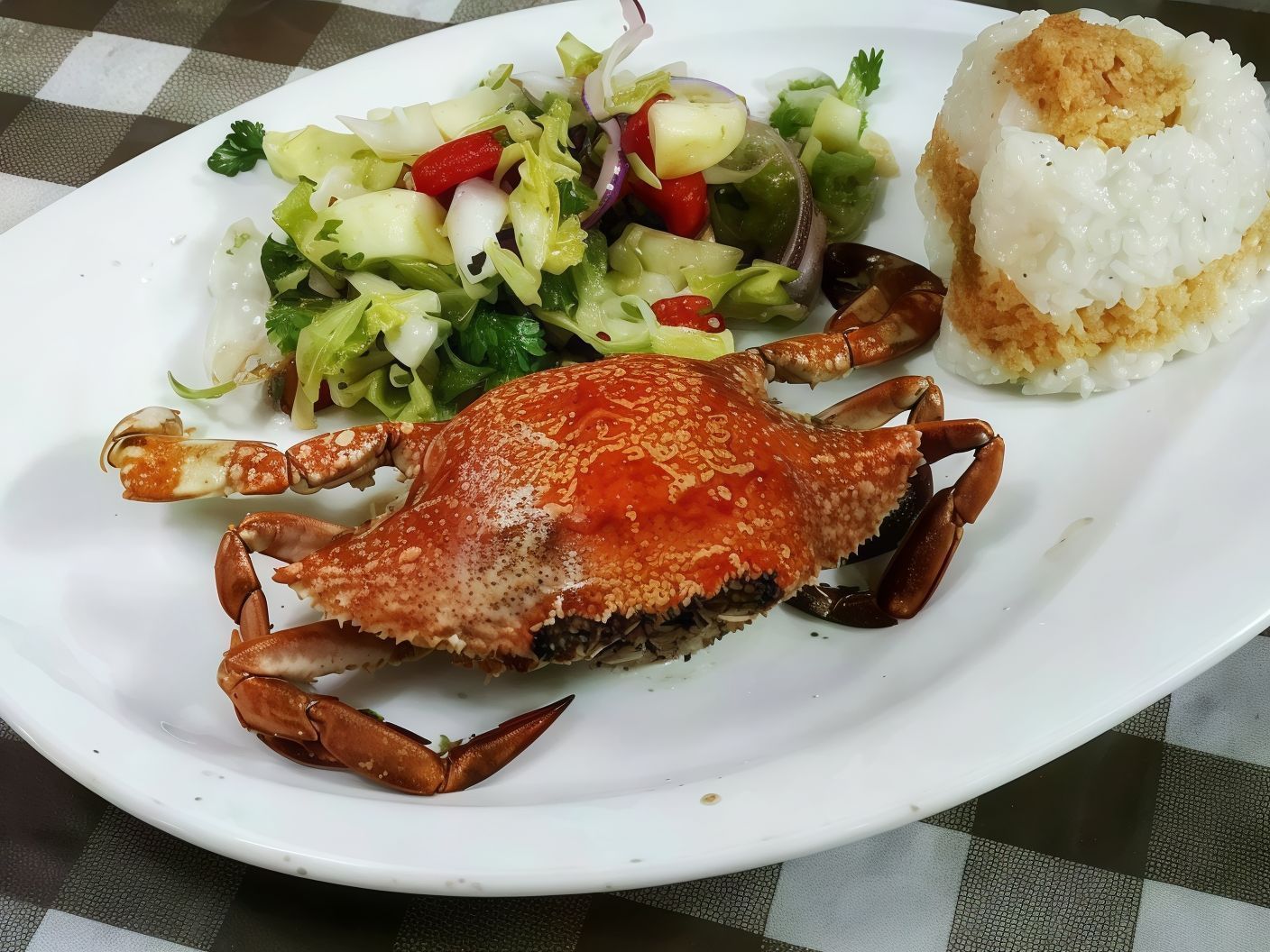 White Sauce Crab