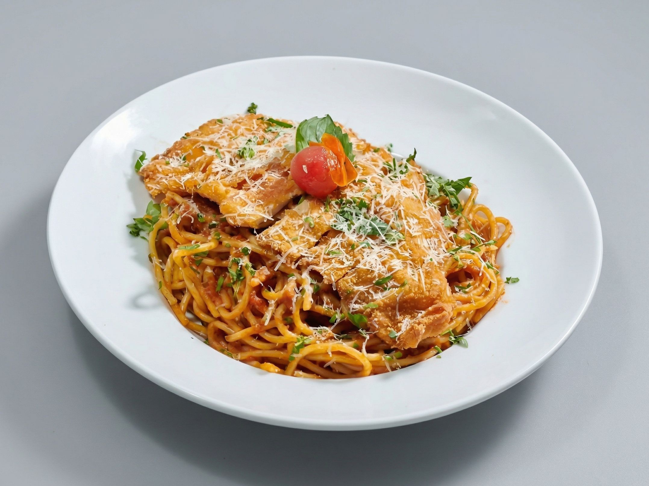 Parmesan Chicken Pasta