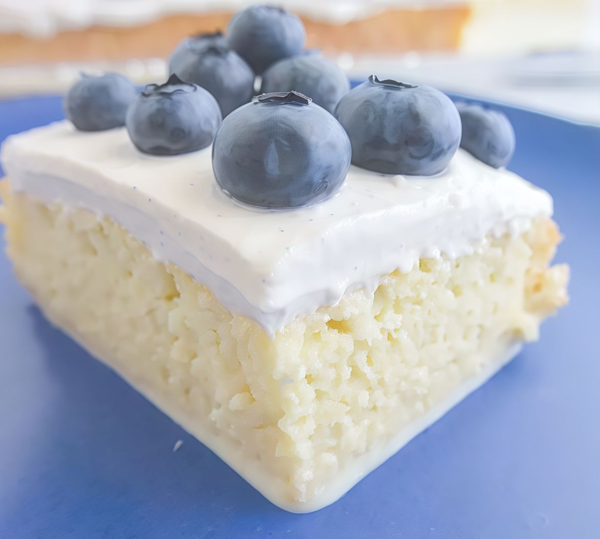 Tres Leches Blueberry