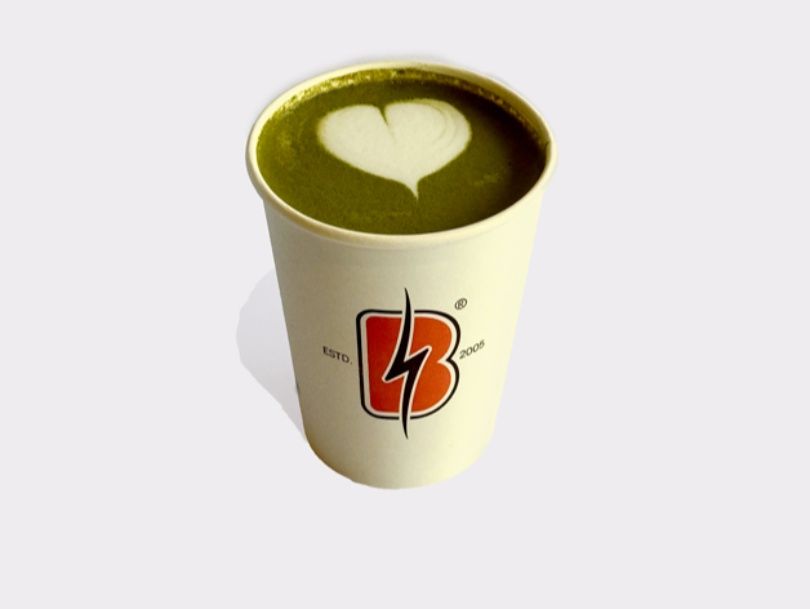 Hot Spanish Matcha Latte