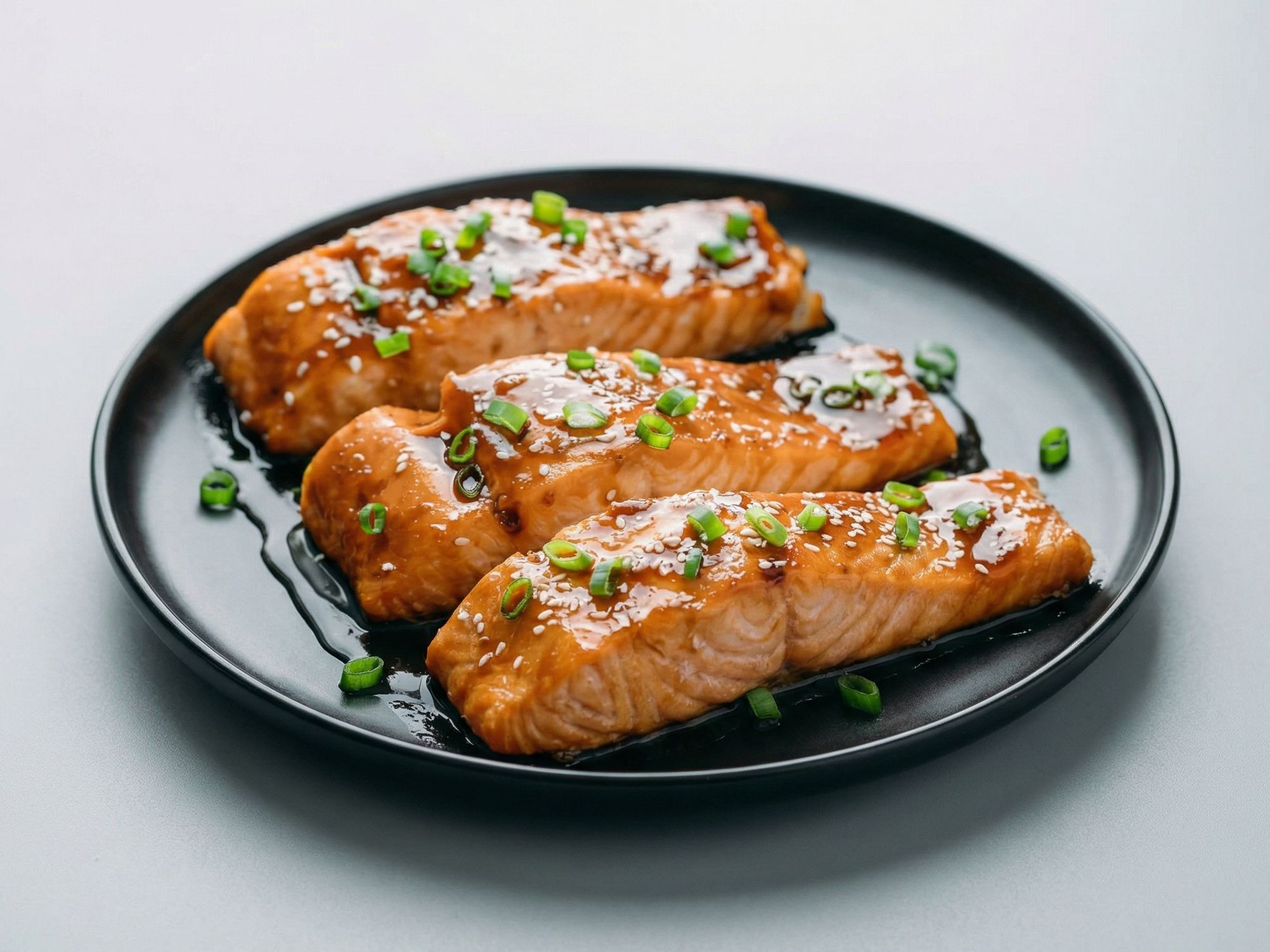 Salmon with Teriyaki Sauce