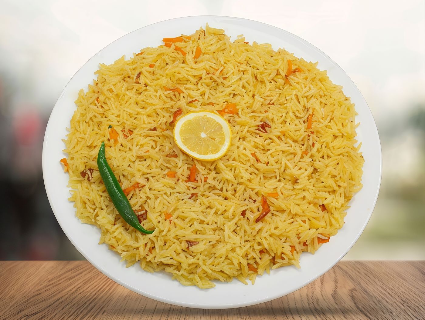 Plain rice