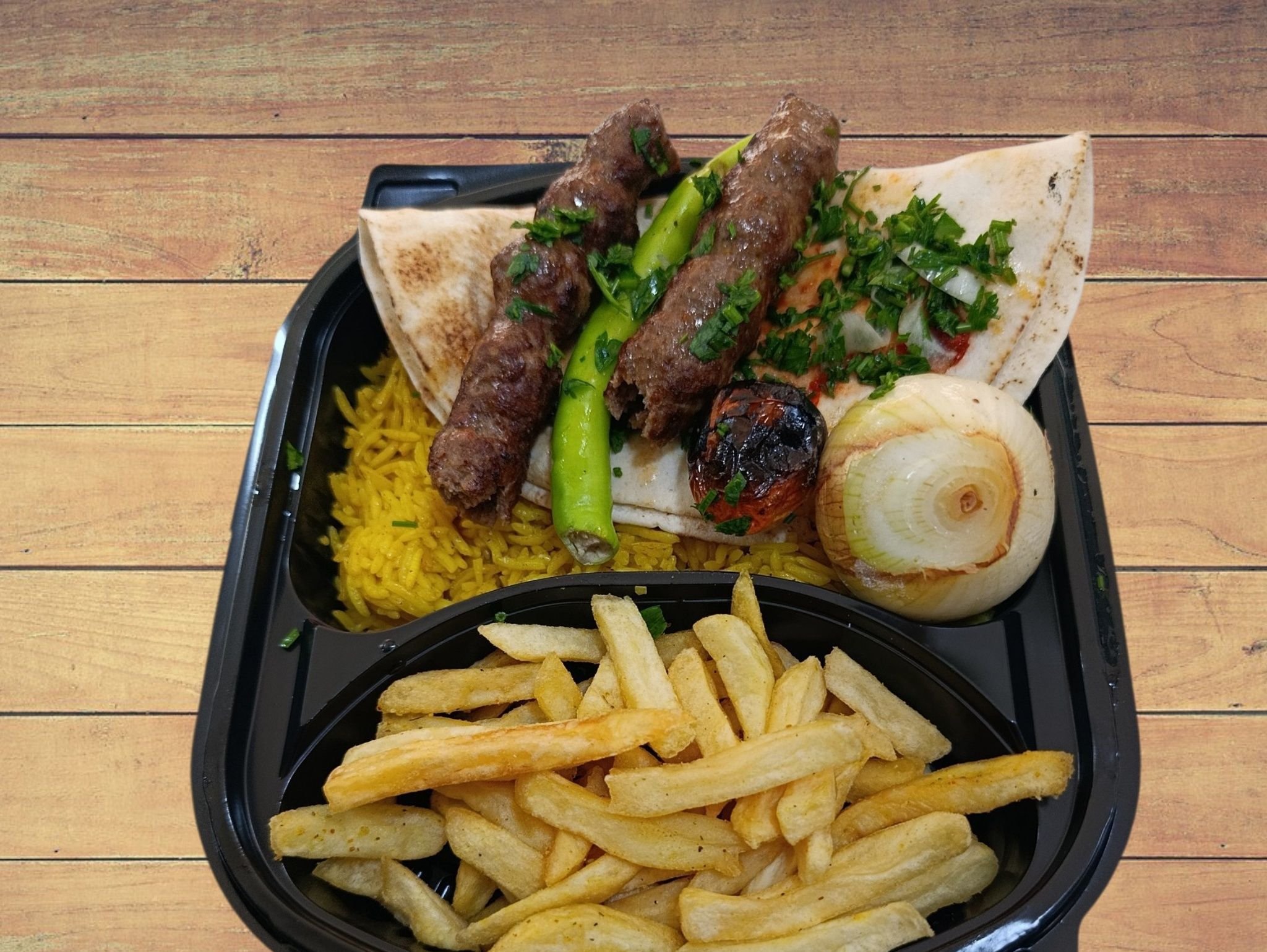 Small Charcoal-Grilled Kofta Meal