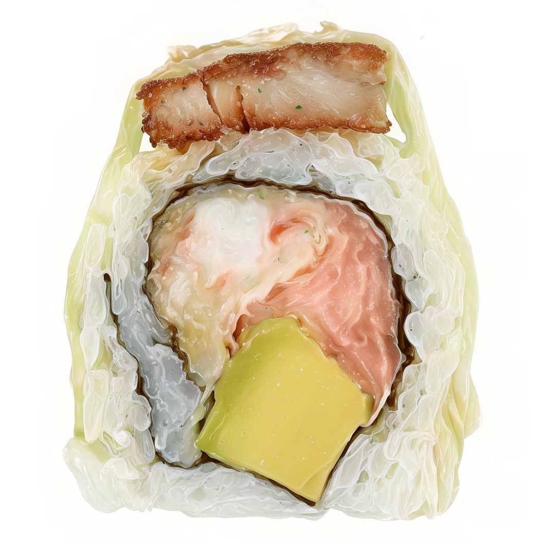 Green Splash Roll
