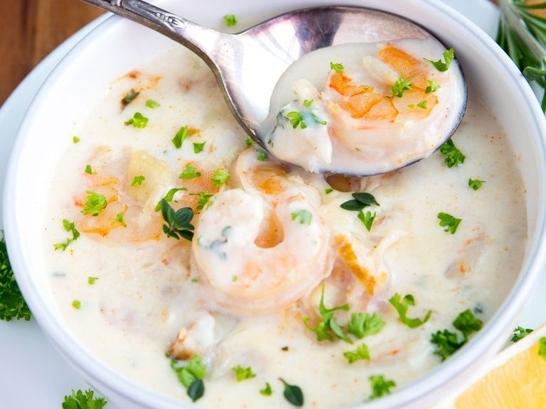 Seafood Cream Soup
