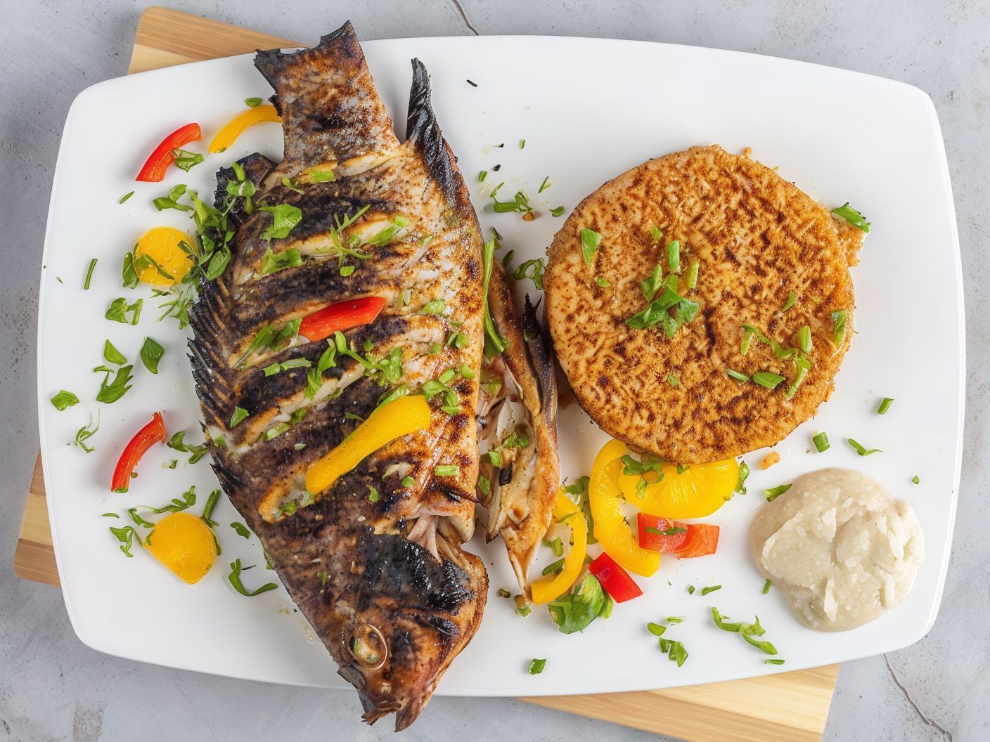 Grilled Tilapia Meal