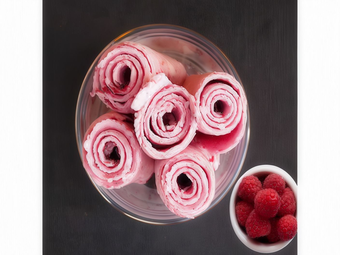 Red Berry Ice Cream Roll