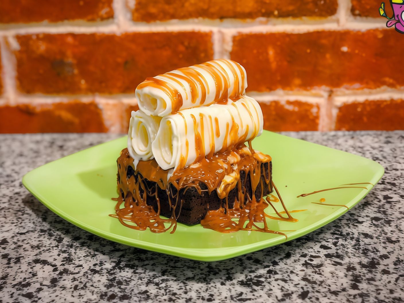 Brownies Mix Cake