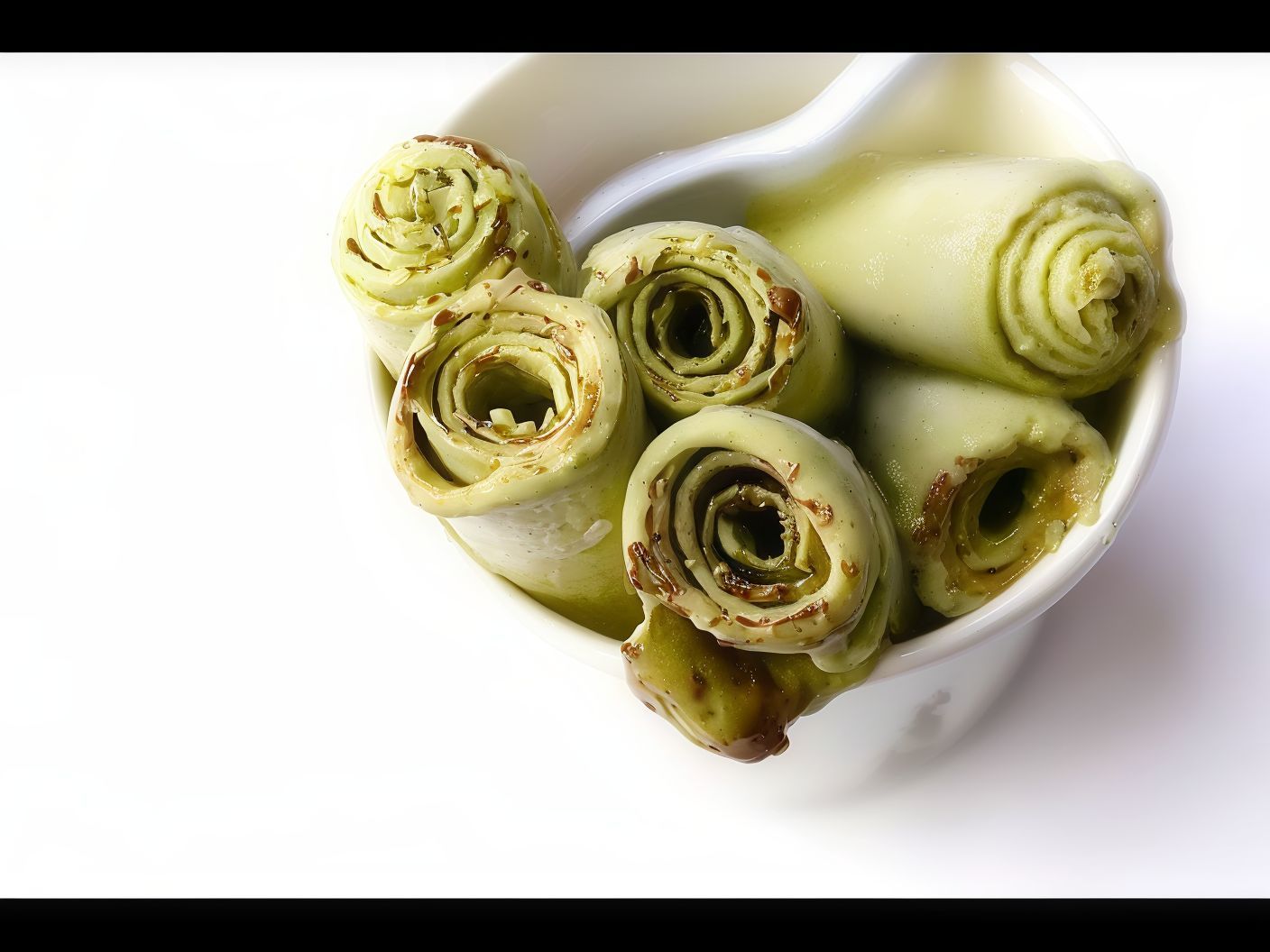Kiwi Ice Cream Roll