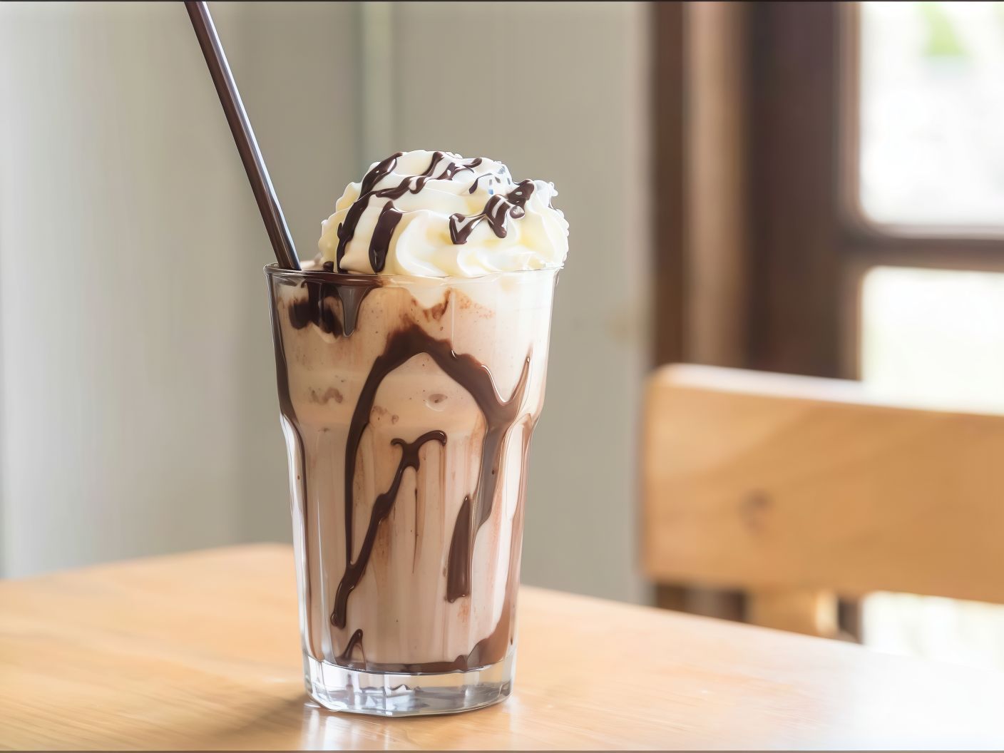 Nutella Chocolate Milkshake