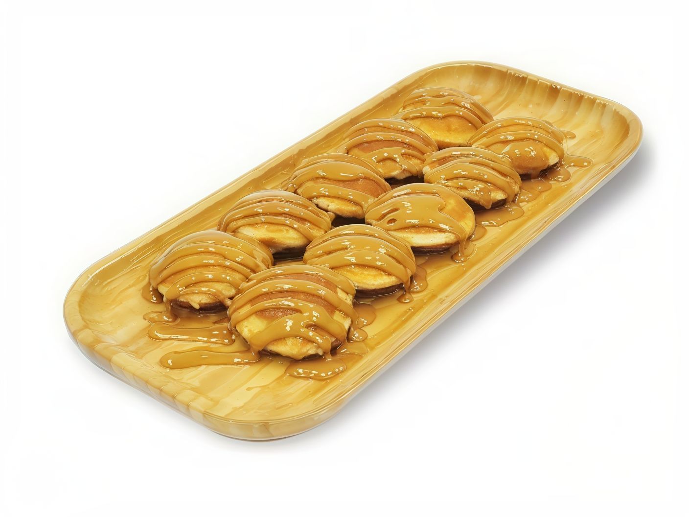 Mini Caramel Pancakes