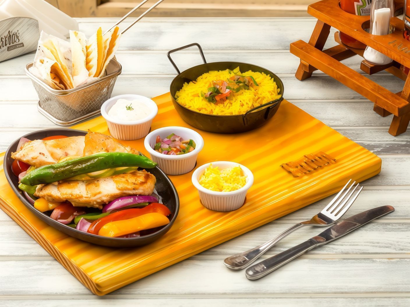 Chicken Fajita Platter