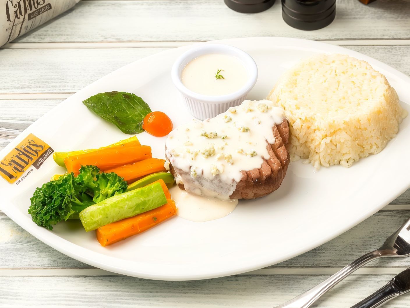 Beef Fillet With Blue Cheese Platter