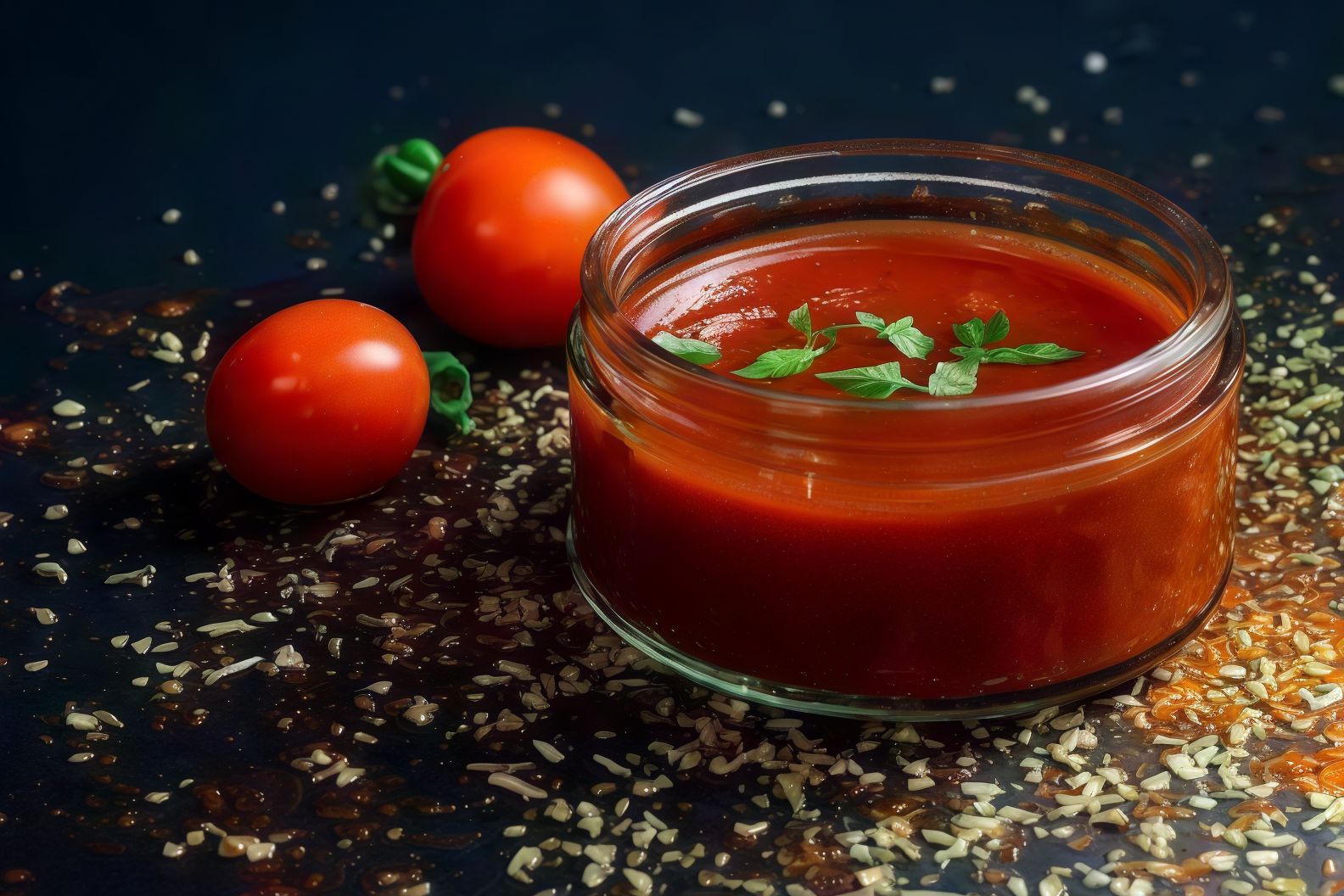 Tomato Oil Hot Sauce Box