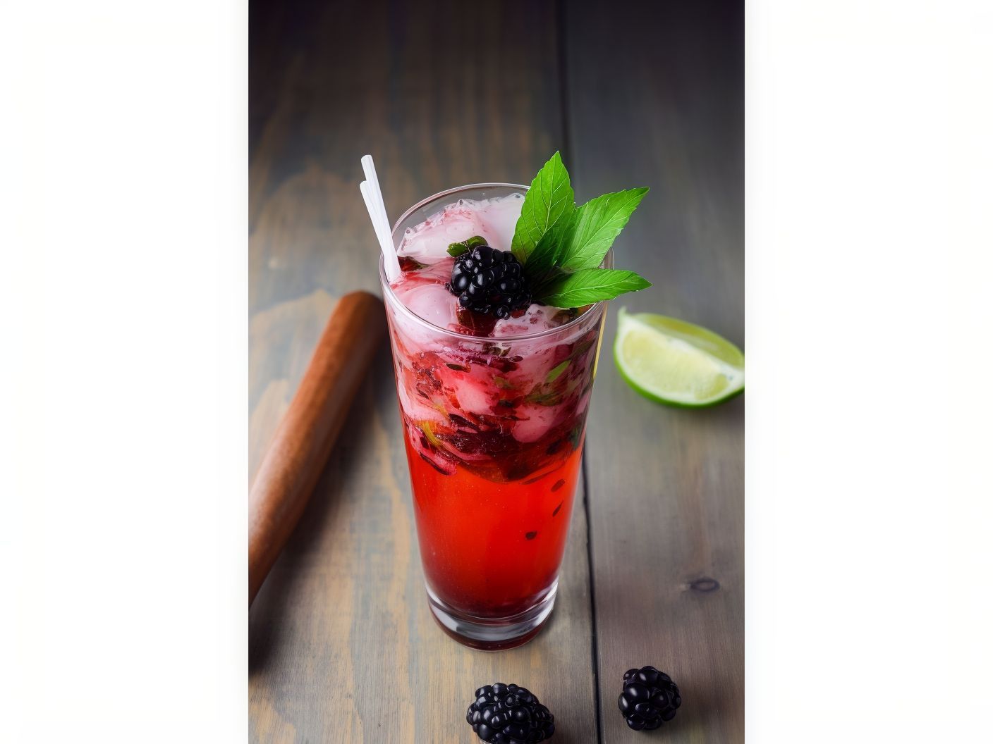 Berry Mojito
