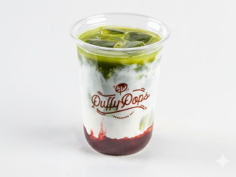 Iced Strawberry Matcha