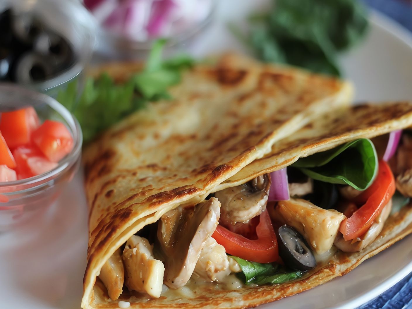 Zinger Chicken Crepe