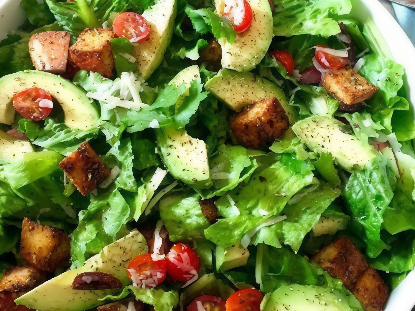 Vegetarian Asian Green Salad