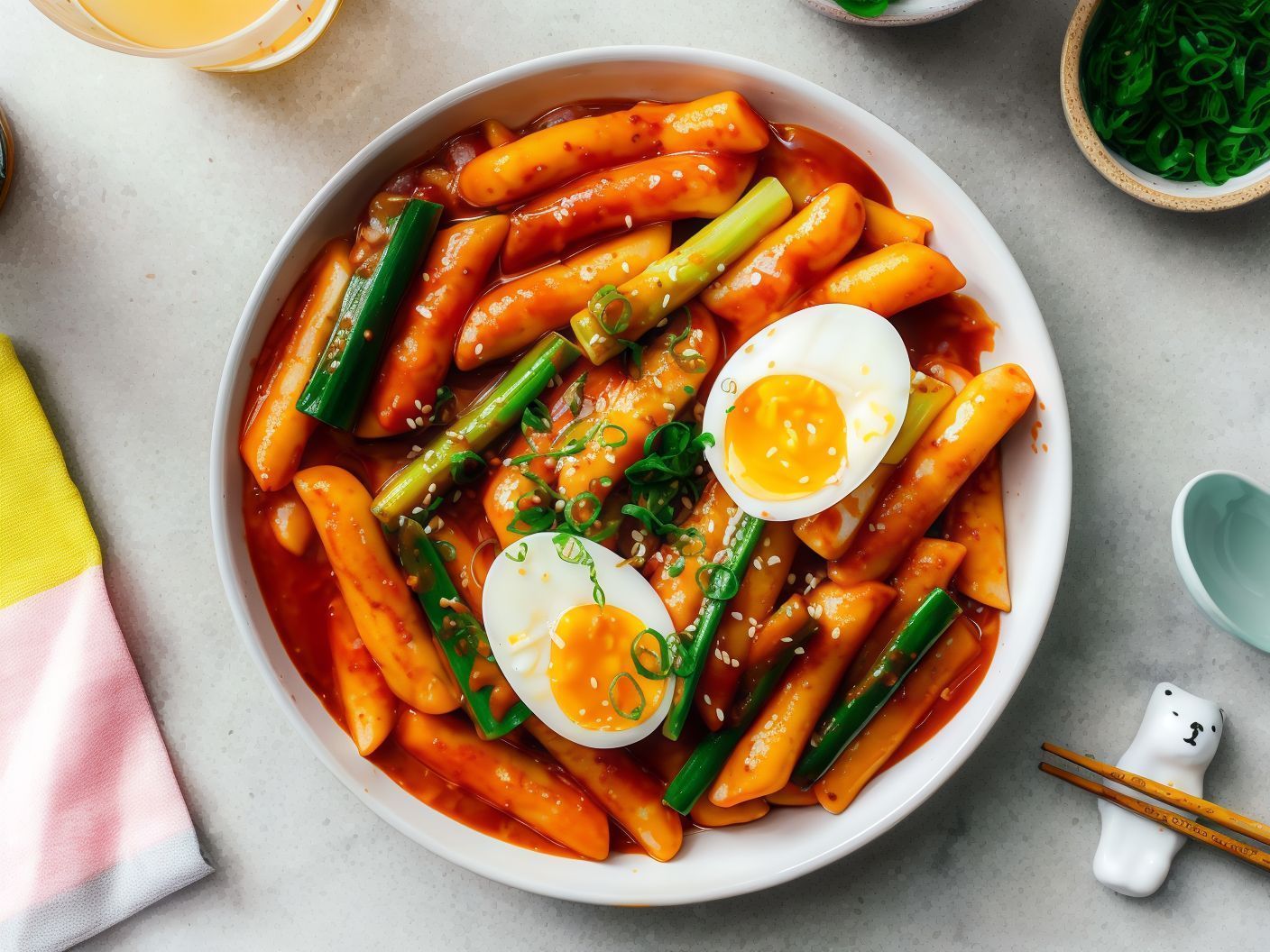 Korean Tteokbokki Platter