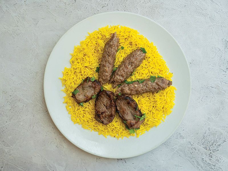 1/4 Kebab and Kofta