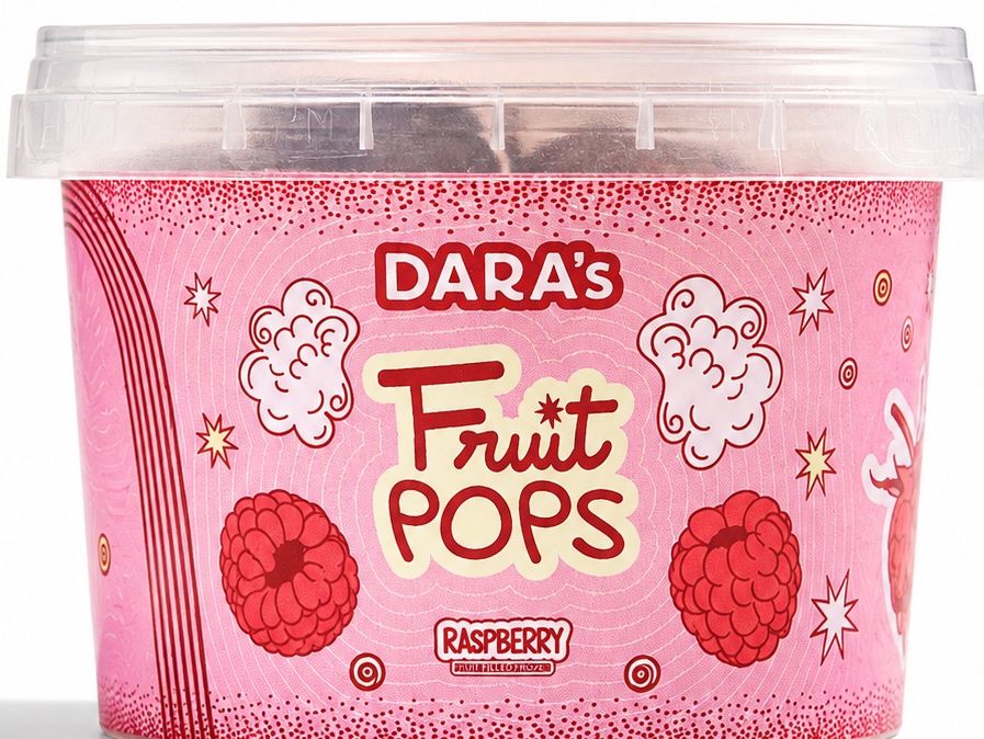 Raspberry Fruit Pops