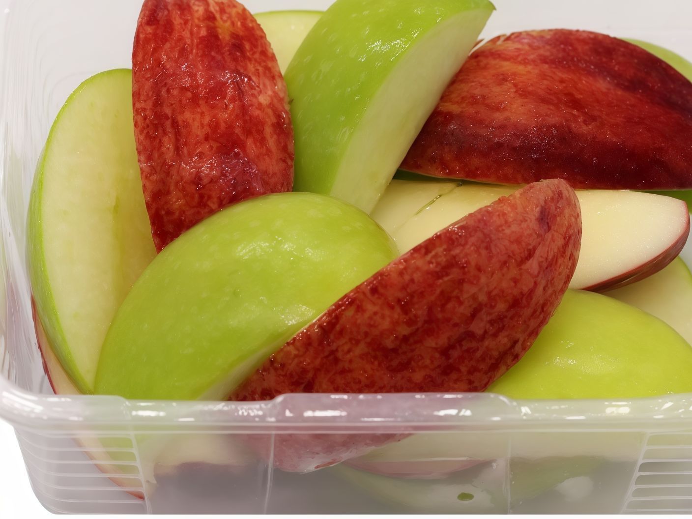 Green and Red Apple Plate
