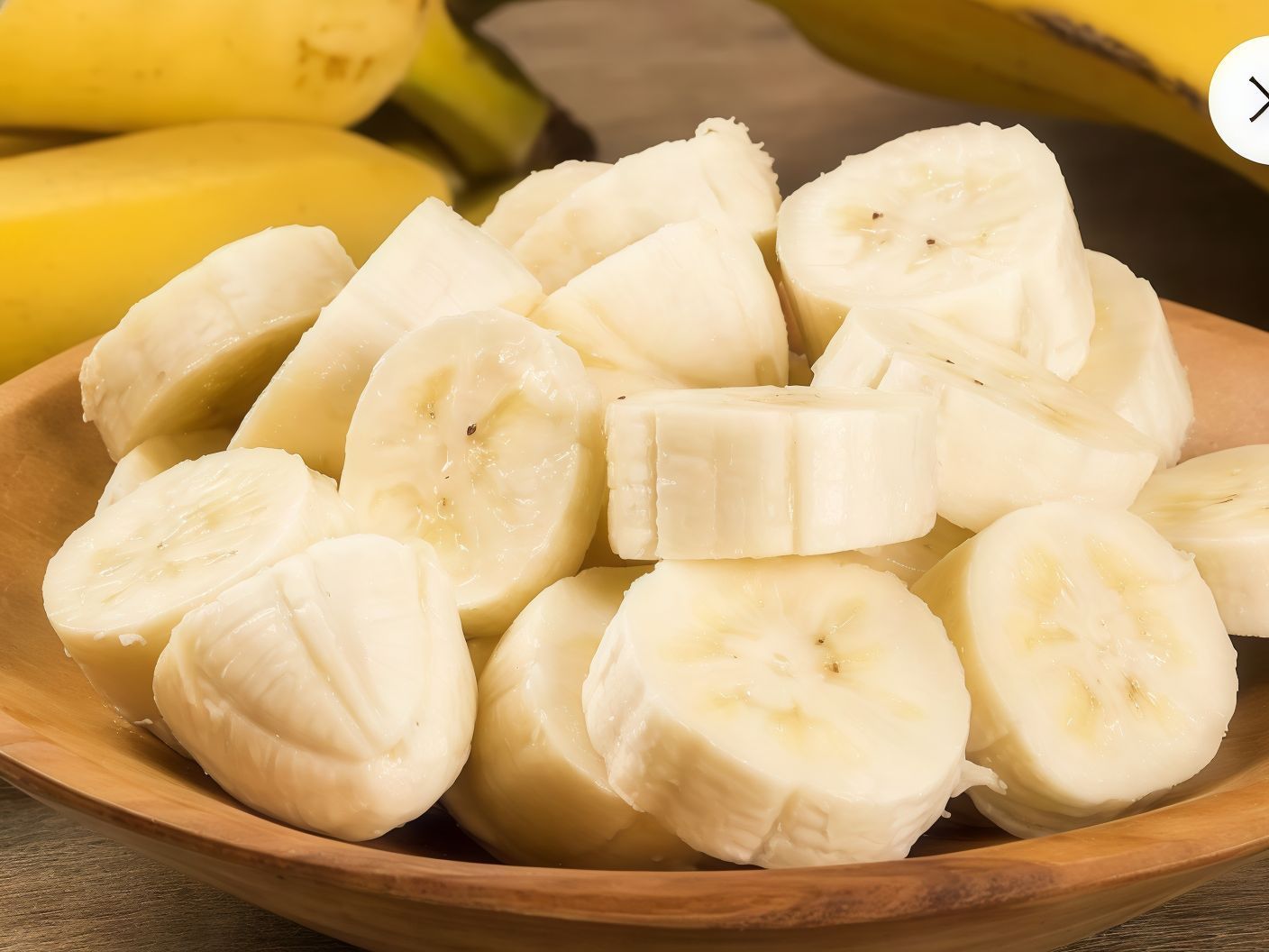 Banana Slices Plate