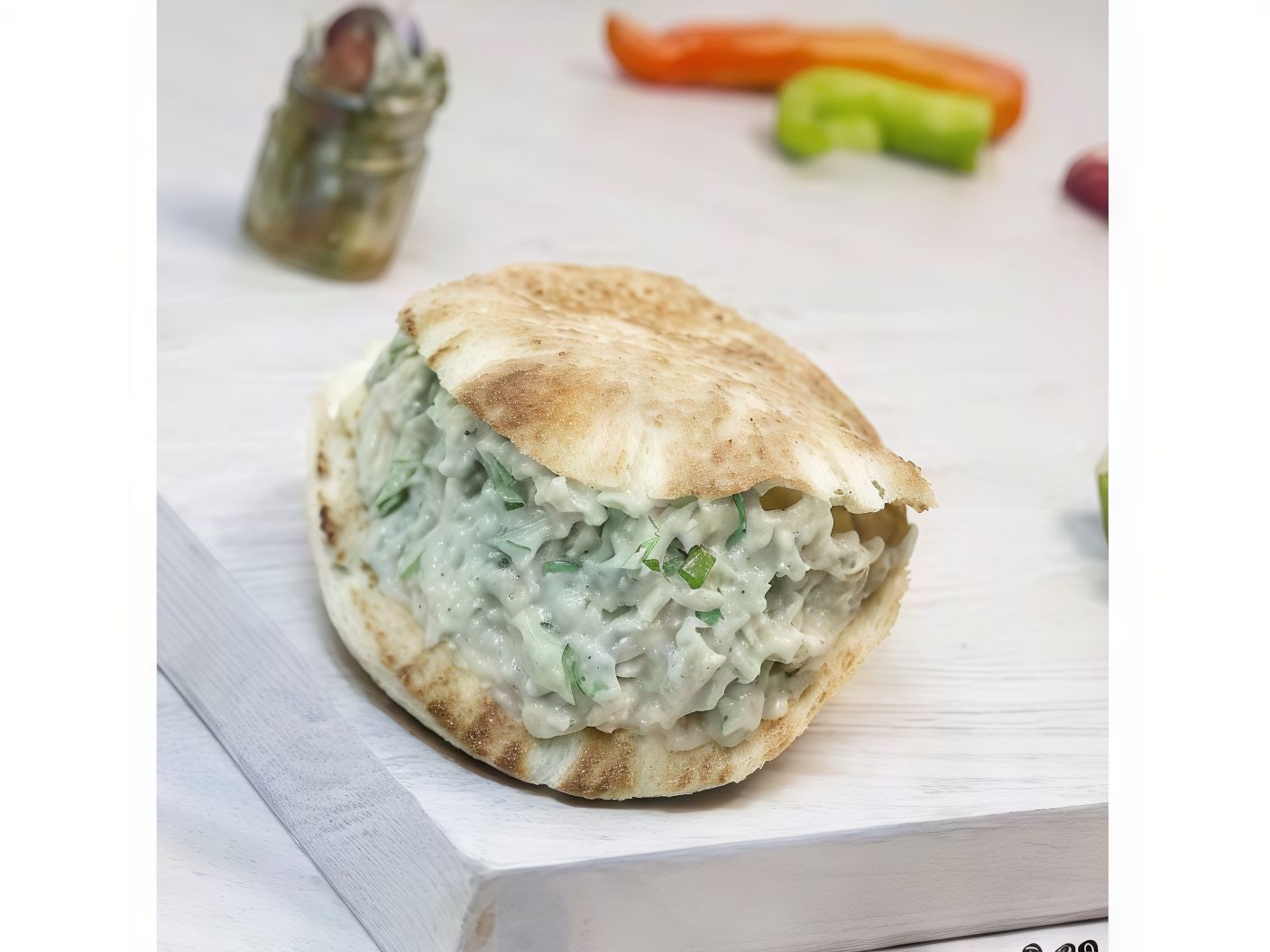 Baba Ghannoug Sandwich