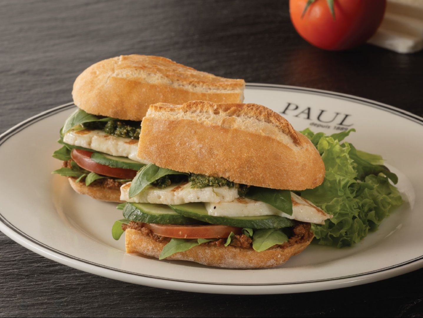 Halloumi Pesto Sandwich