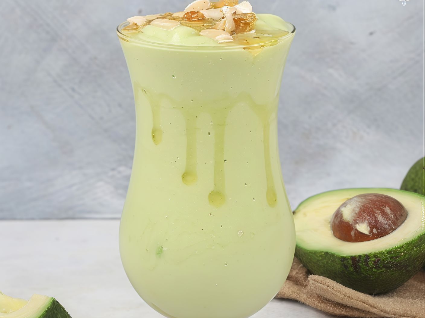 Avocado With Honey And Rocca