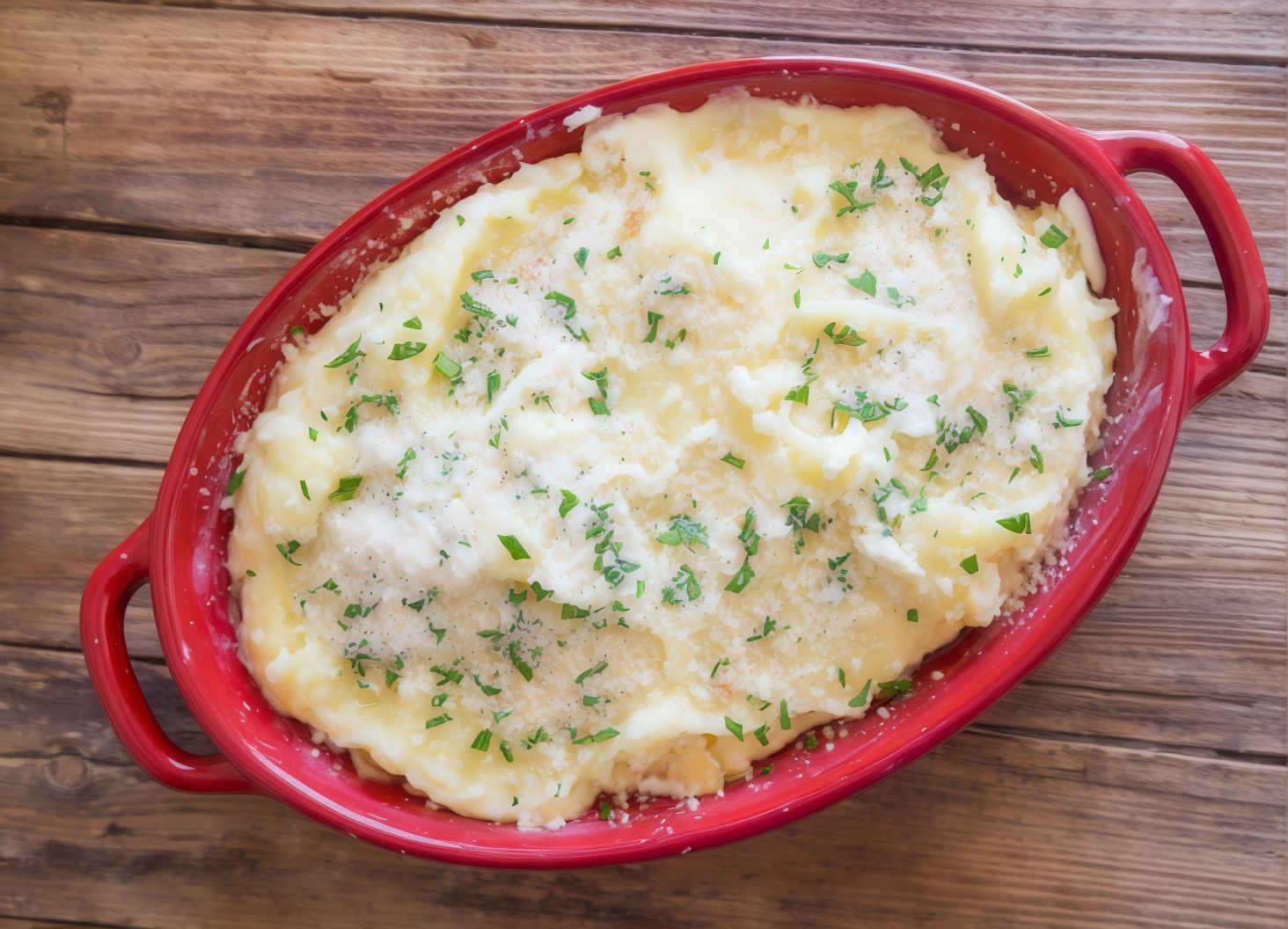 Mashed With Roumi Cheese